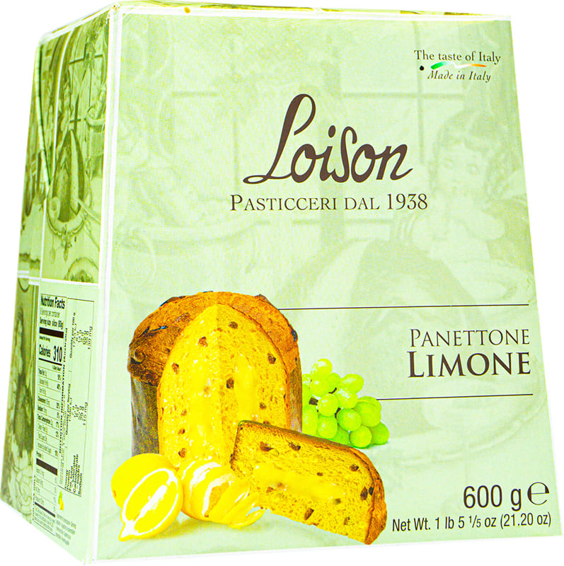 PANETTONE LOISON LIMON 600GR
