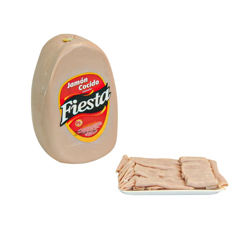 JAMÓN DE PIERNA FIESTA COCIDO 500 GR