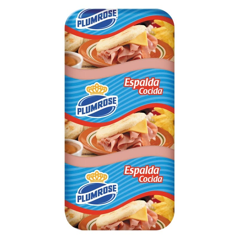 JAMÓN DE ESPALDA PLUMROSE COCIDA 250 GR
