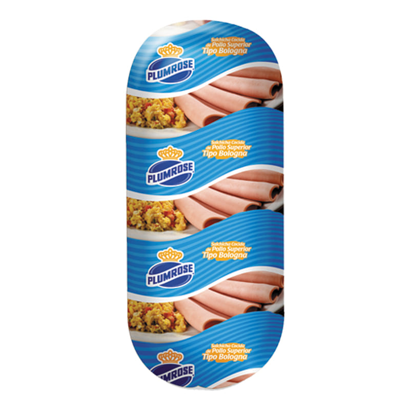 BOLOGNA DE POLLO PLUMROSE  250 GR