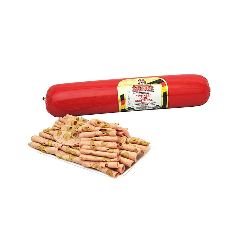 BOLOGNA LYONER MEISTER CON ACEITUNA 250 GR