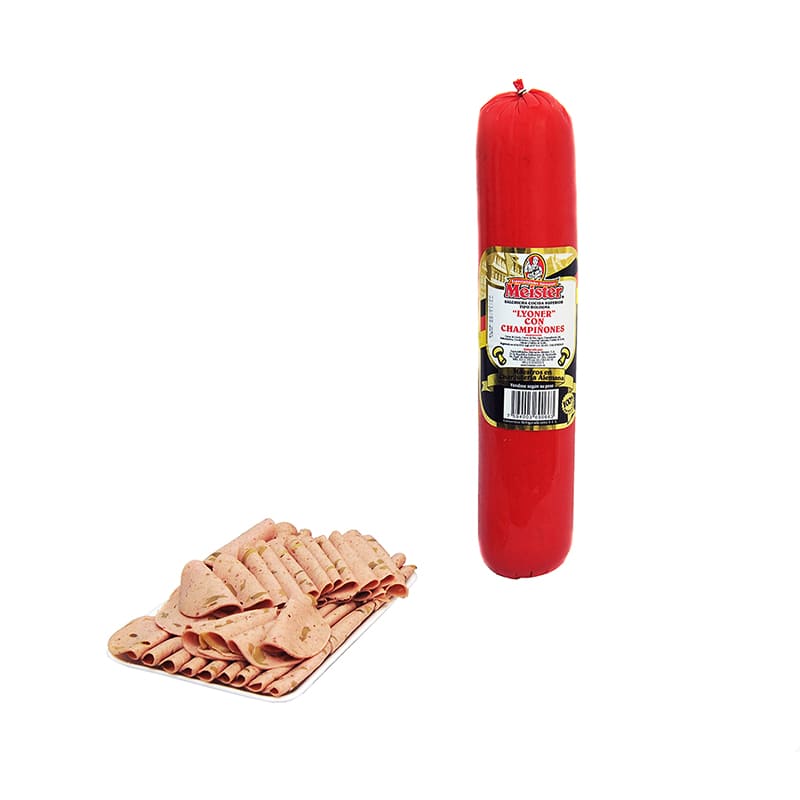 BOLOGNA LYONER MEISTER CON CHAMPIÑÓN 250 GR