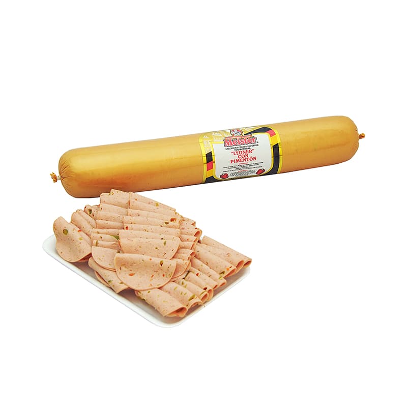 BOLOGNA MEISTER LYONER CON PIMIENTA KG