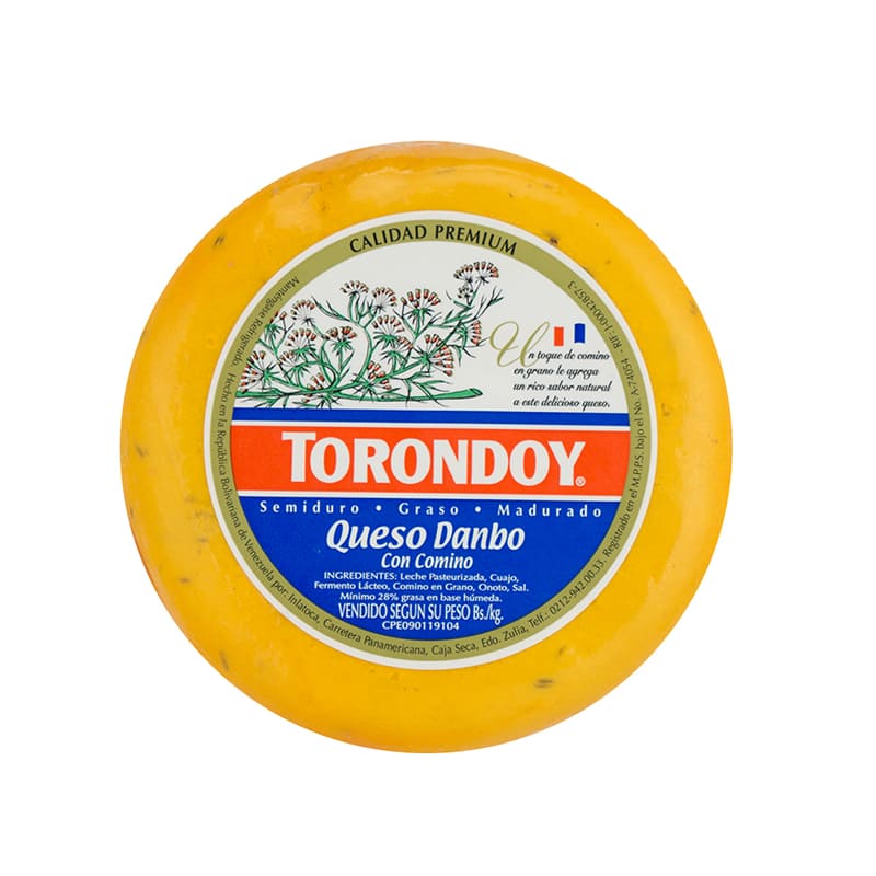 TORONDOY QUESO DANBO COMINO 250 GR