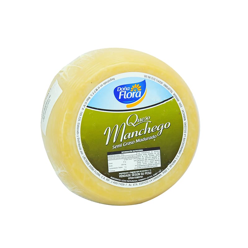 QUESO MANCHEGO DOÑA FLORA 500 GR
