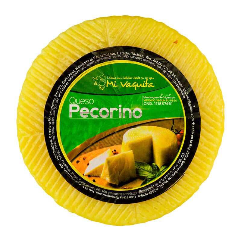 QUESO PECORINO MI VAQUITA 250GR