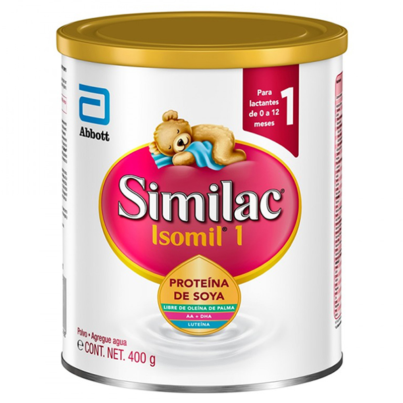 FORMULA SIMILAC ISOMIL I ABBOTT 400gr