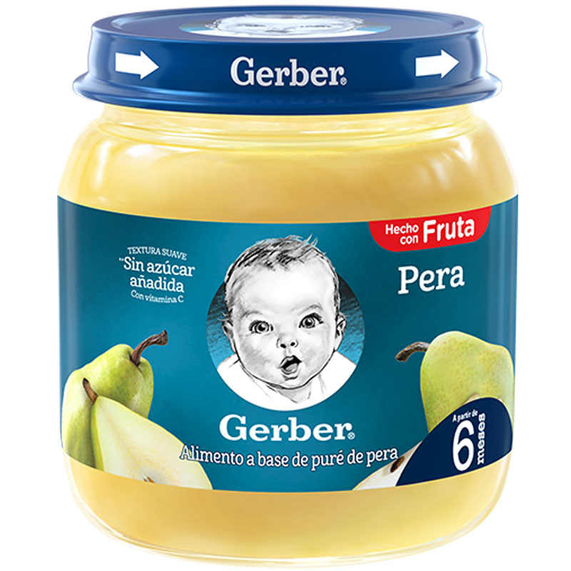COMPOTA GERBER PERA 113GR