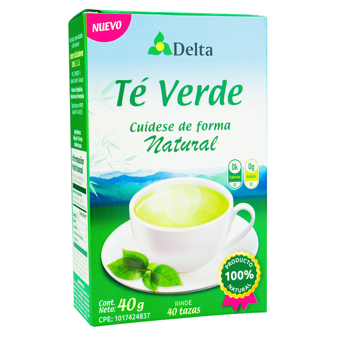 Infusion Té Verde Delta 40Gr