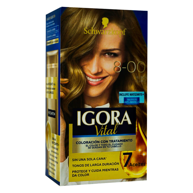IGORA TINTE KIT RUBIO CLARO (IGVITAL8-0EST)