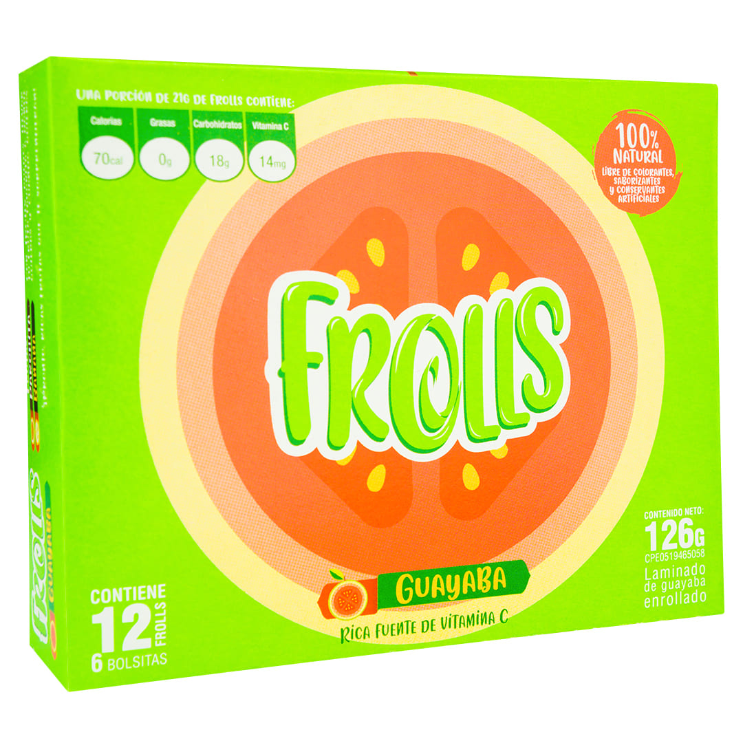 Gomitas de Guayaba Frolls 126Gr