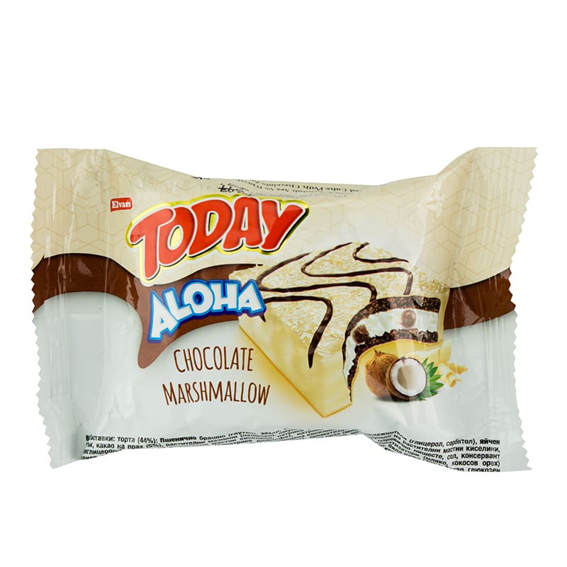 Ponque Today de Chocolate Aloha 100 GR