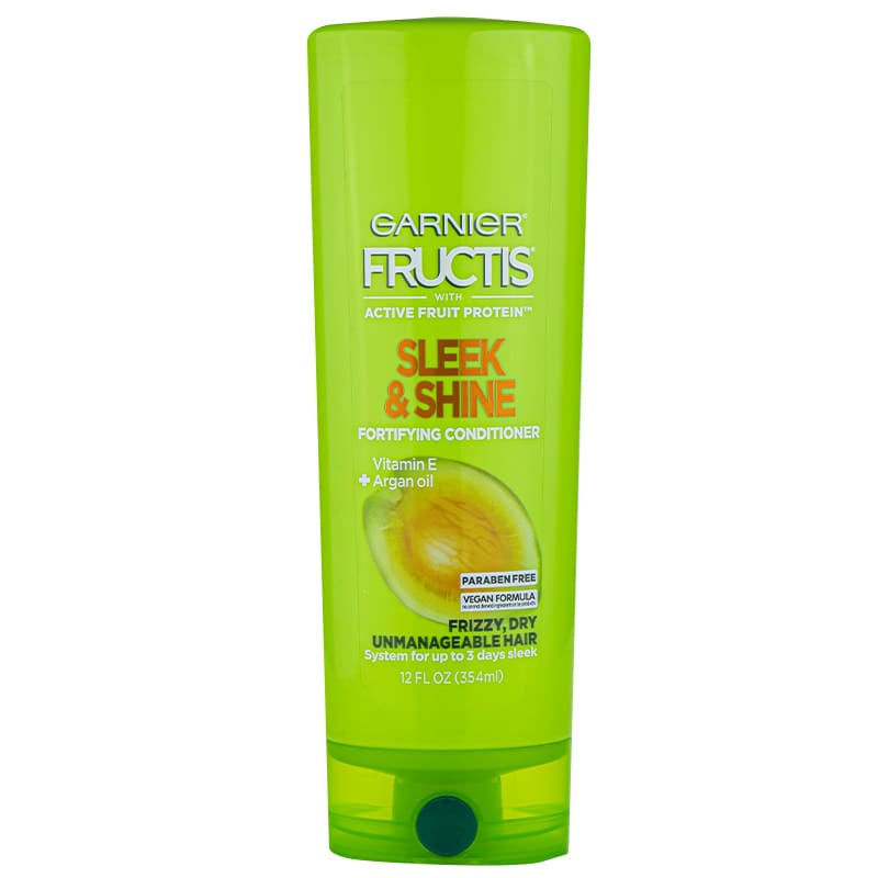 Acondicionador Garnier Fructis Liso y Brillante 370Ml