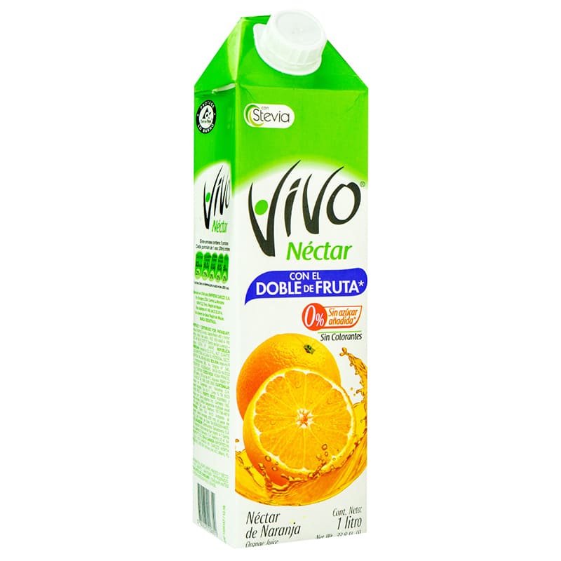 JUGO DE NARANJA VIVO 1L