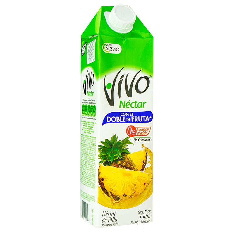 JUGO DE PIÑA VIVO 1L