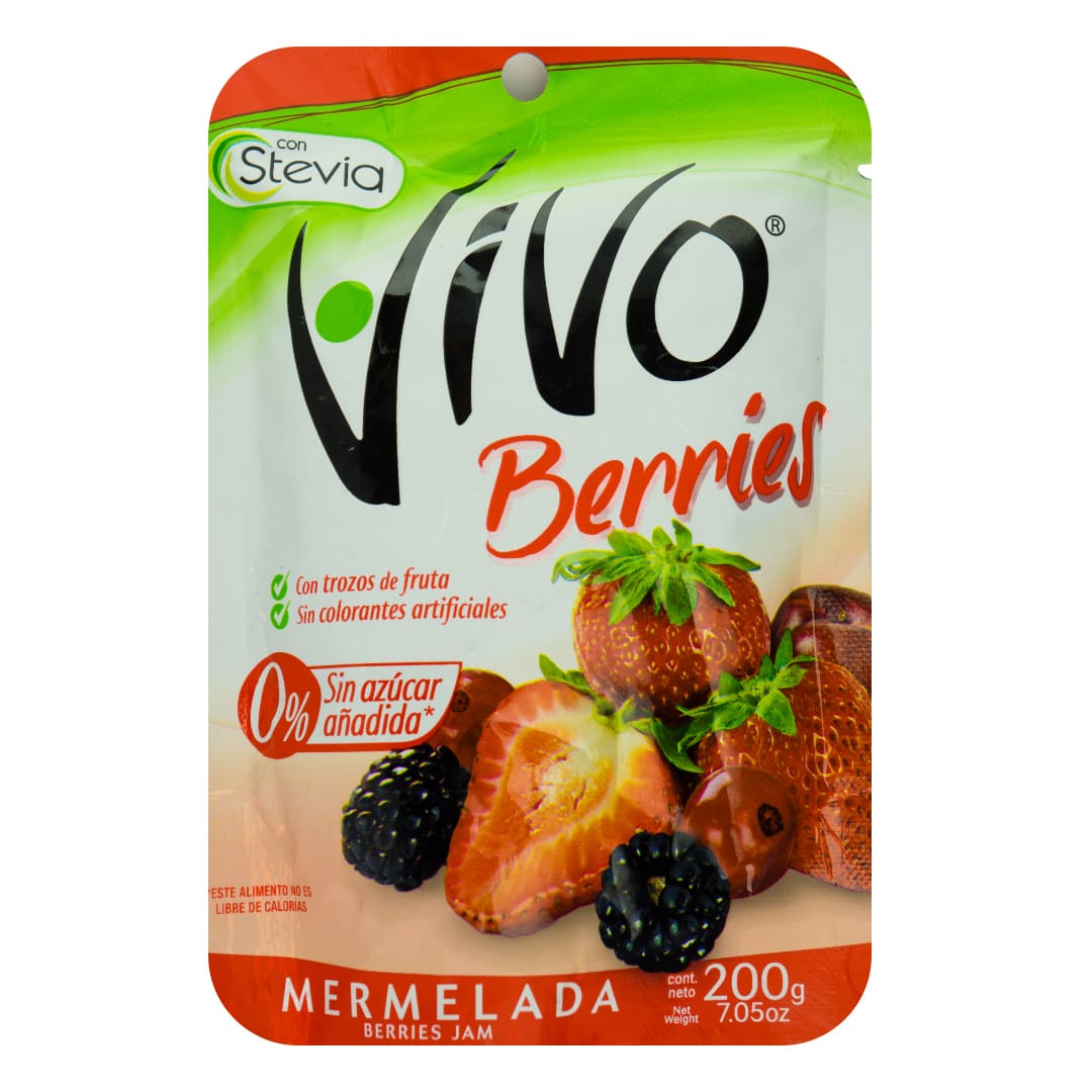 Mermelada Vivo De Fresa 200Gr