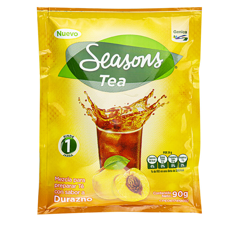 Té de Durazno Seasons 90Gr