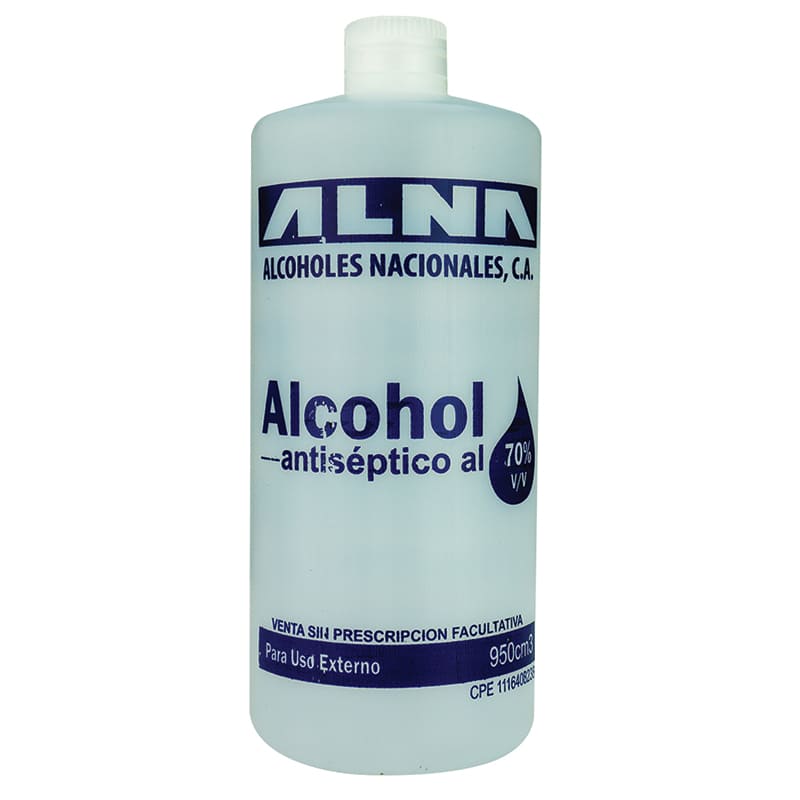 ALCOHOL ANTISEPTICO ALNA 950CC