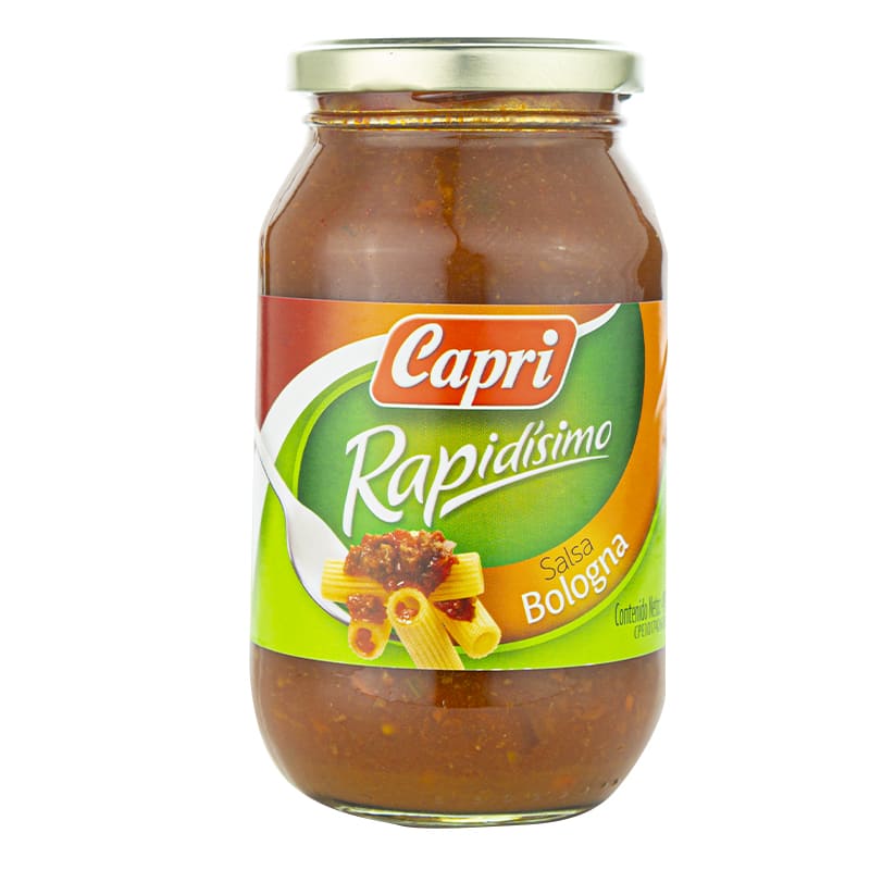Salsa Para Pastas Capri Bologna 490Gr