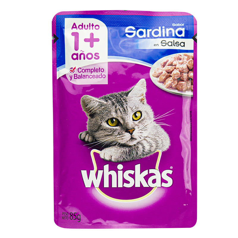 Sachet de Sardina Whiskas Adulto 85Gr