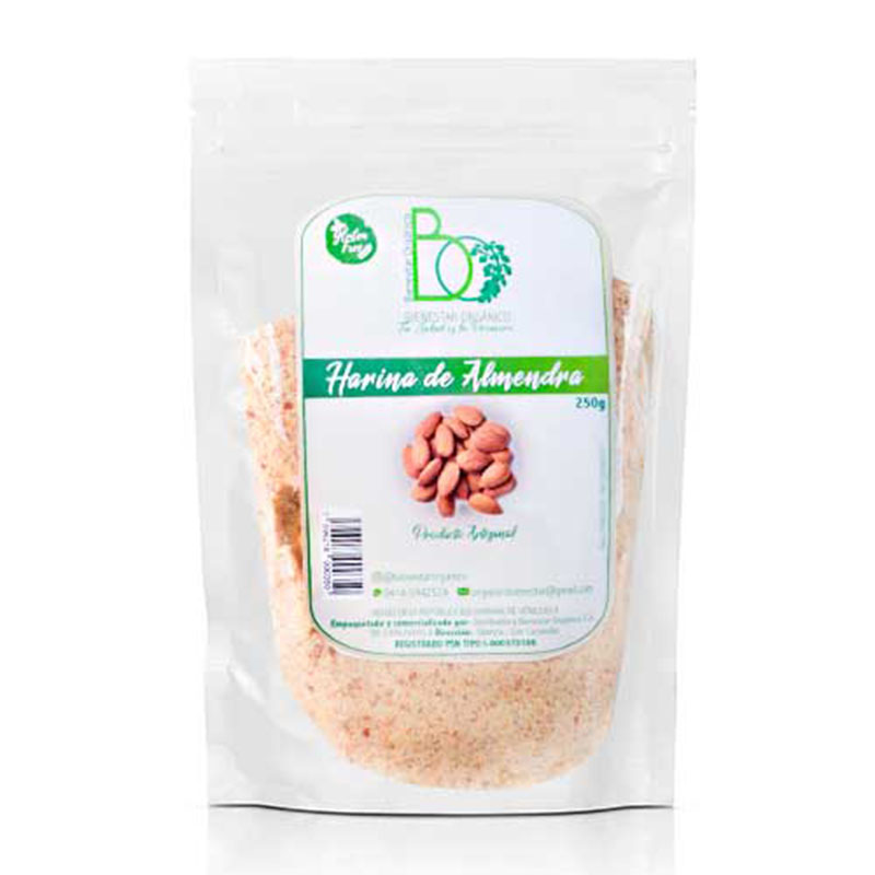 Harina De Almendras Bienestar organico 250Gr
