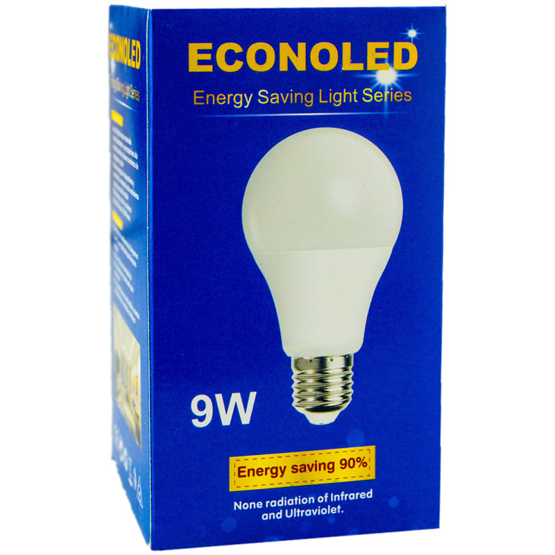 BOMBILLOS LED NORMAL 9W 6500K AC 85 a 265VOLT