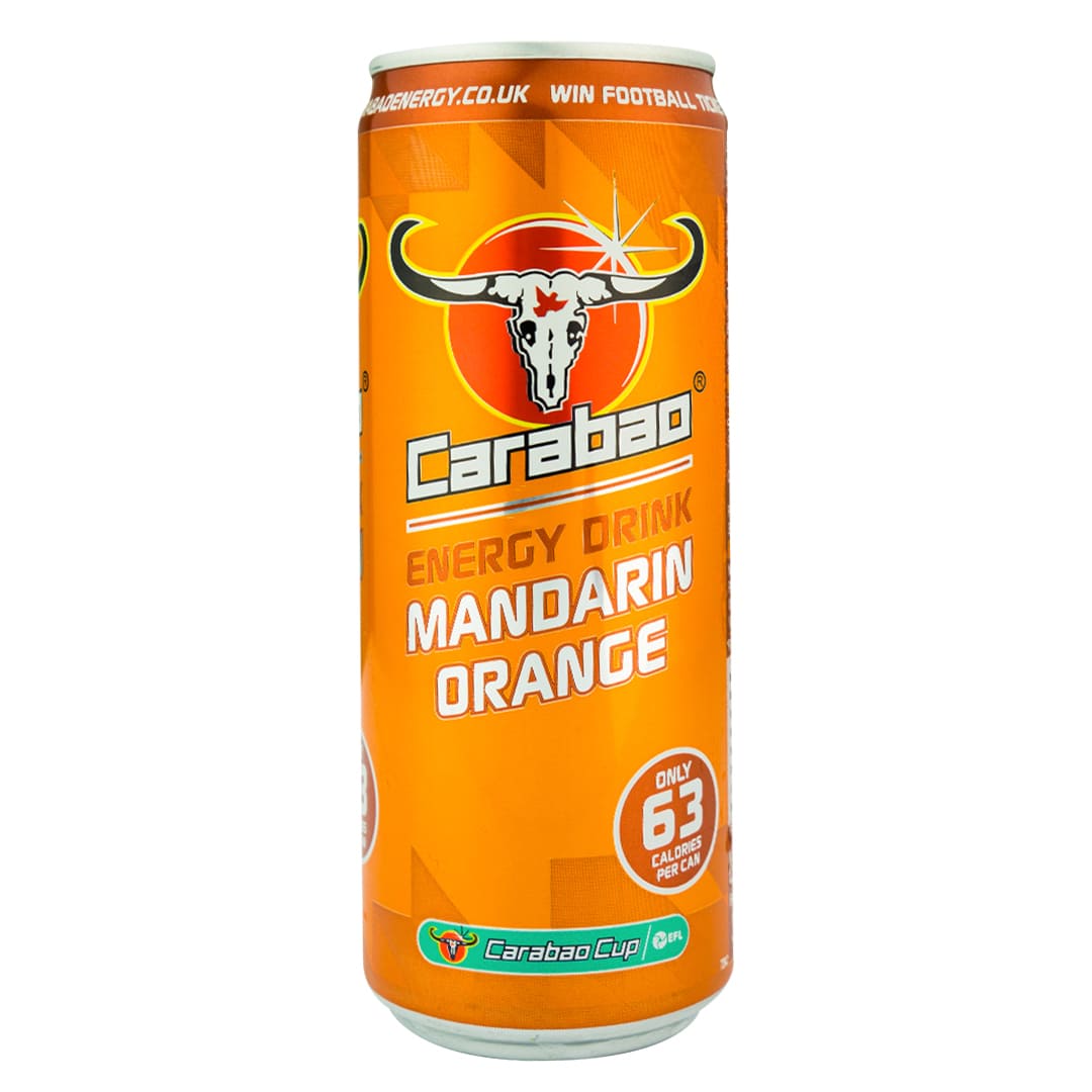 Bebida Energetica Carabao Naranja 330Ml