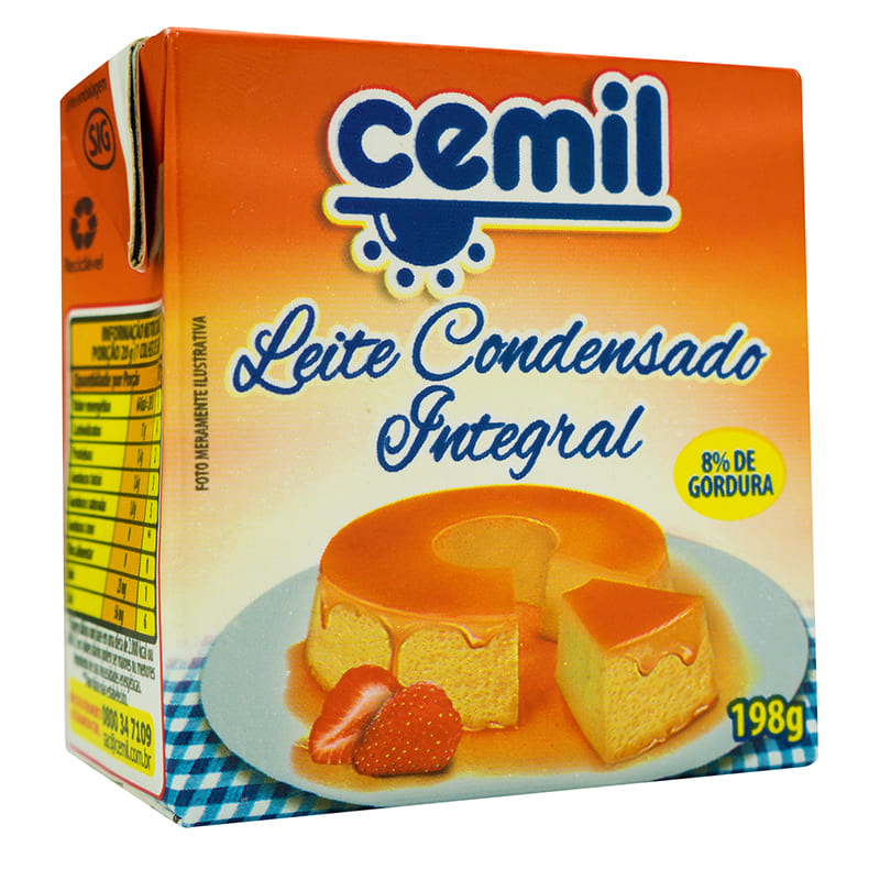 Leche Condensada Cemil 198g