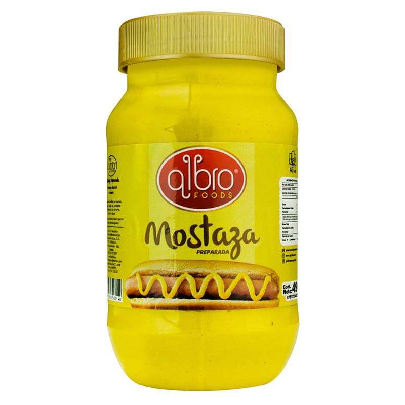 MOSTAZA ALBRO FOODS 490 GR