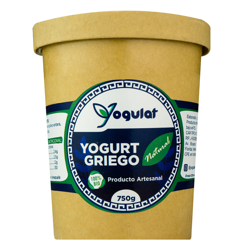 YOGURT YOGULAT GRIEGO NATURAL 750GR
