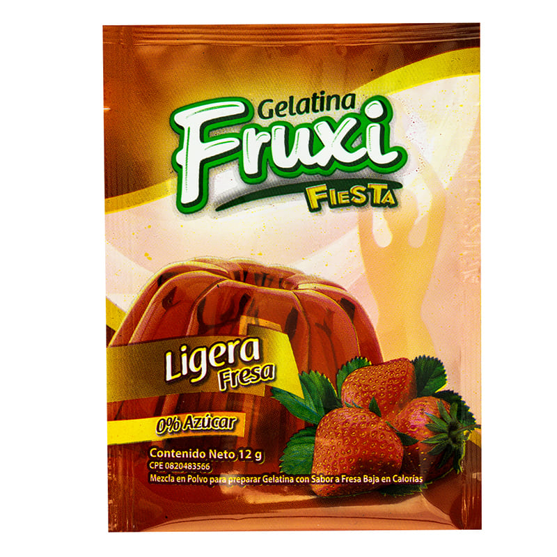 GELATINA FRUXI 0 AZUCAR FRESA