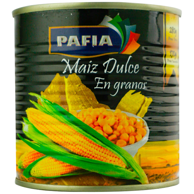 MAIZ DULCE GRANOS PAFIA 280 GR