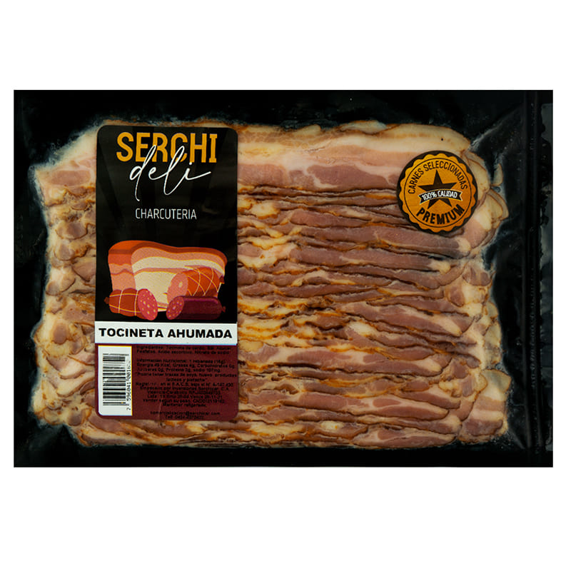 TOCINETA DE CERDO SERCHICAR AHUMADA