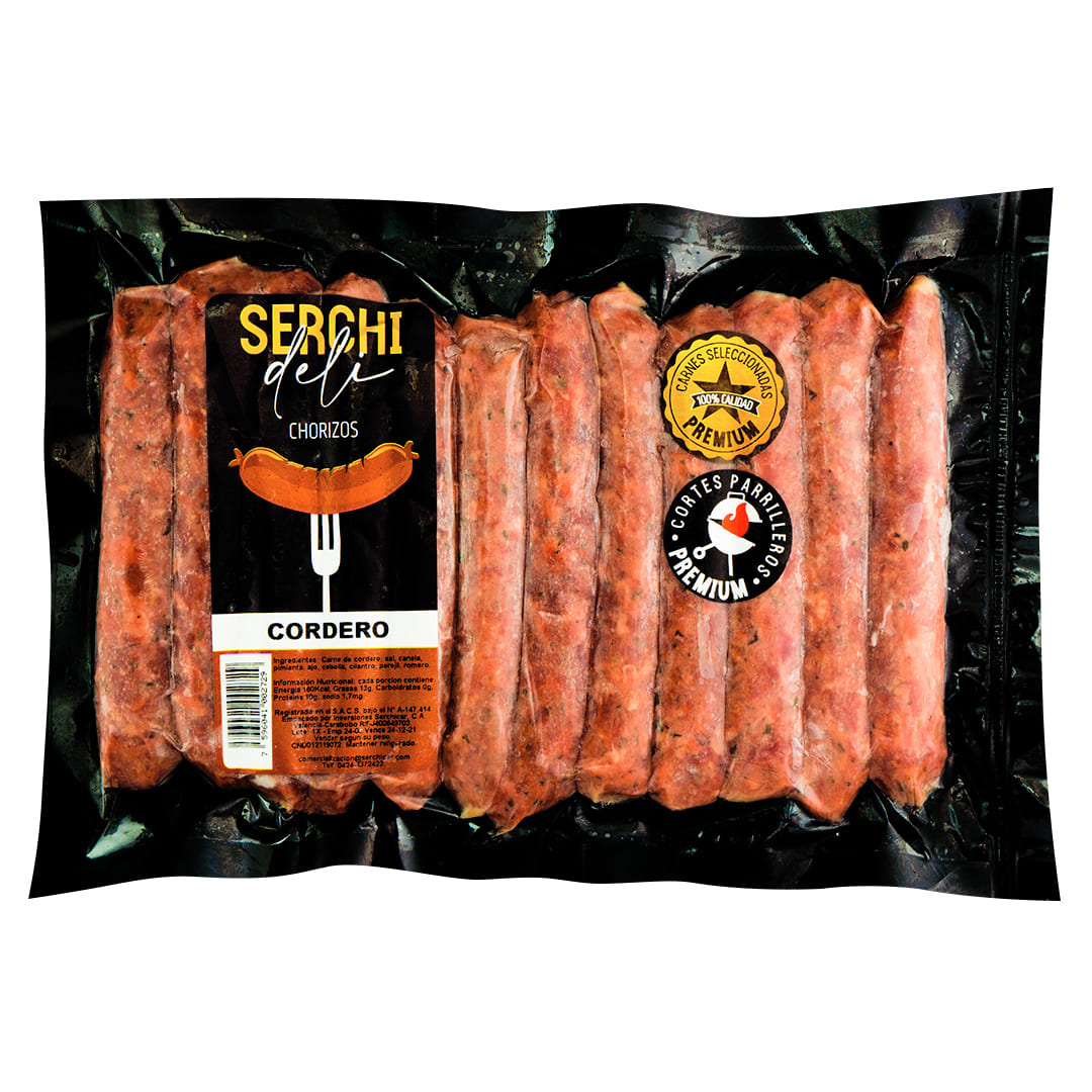 CHORIZO DE CORDERO SERCHICAR