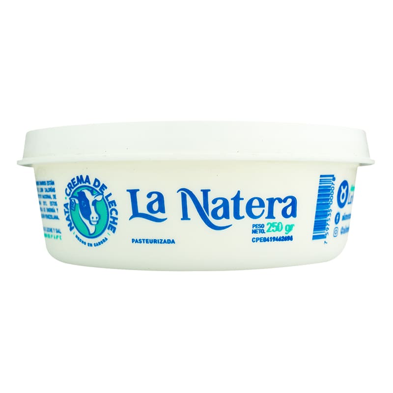 CREMA DE LECHE LA NATERA 250GR