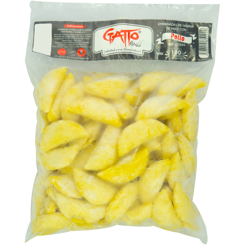 EMPANADITAS DE CARNE MECHADA GATTO GRILL  100UND