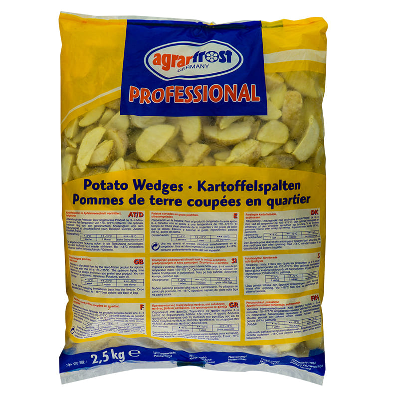 PAPAS FRITAS CON PIEL AGAFROST 2KG