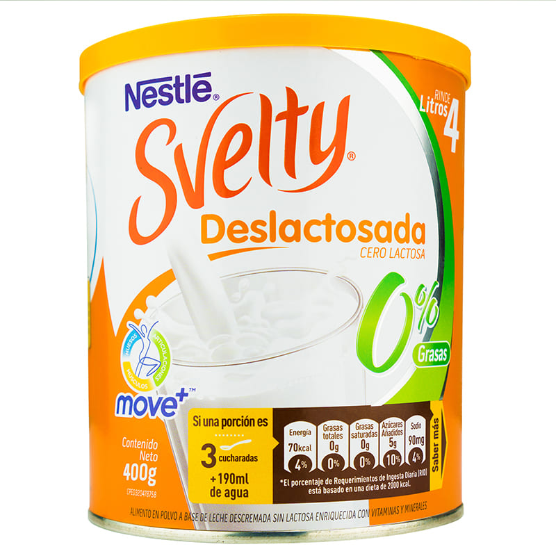 Leche Stelvy Deslactosada 400Gr