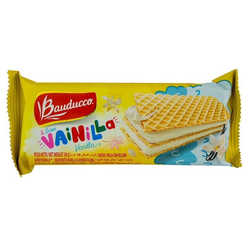 GALLETA WAFER VAINILLA BAUDUCCO