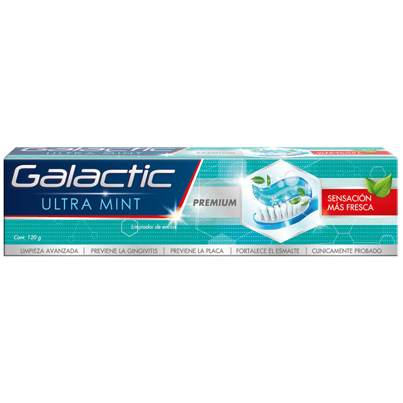 Crema Dental Galactic Sensacion mas fresca 120Gr