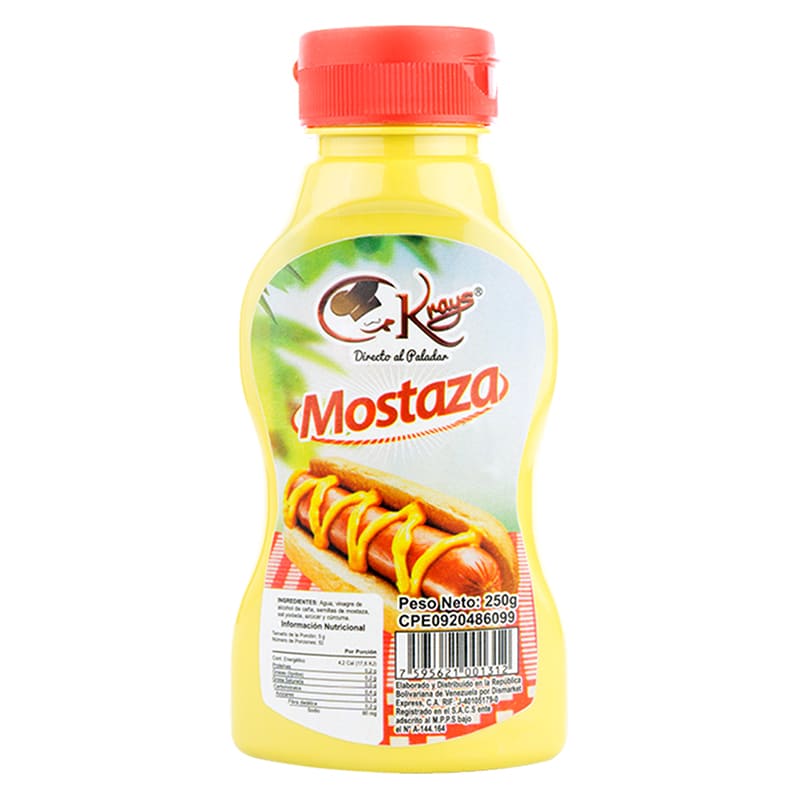Mostaza Krays 250Gr