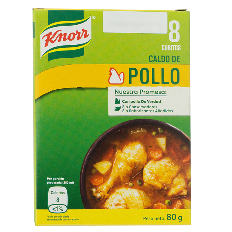 Cubitos de Pollo Knorr 8 Unidades