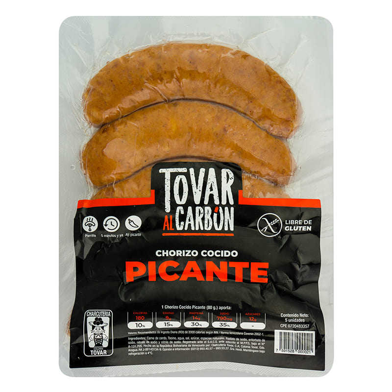 CHORIZO PICANTE TOVAR