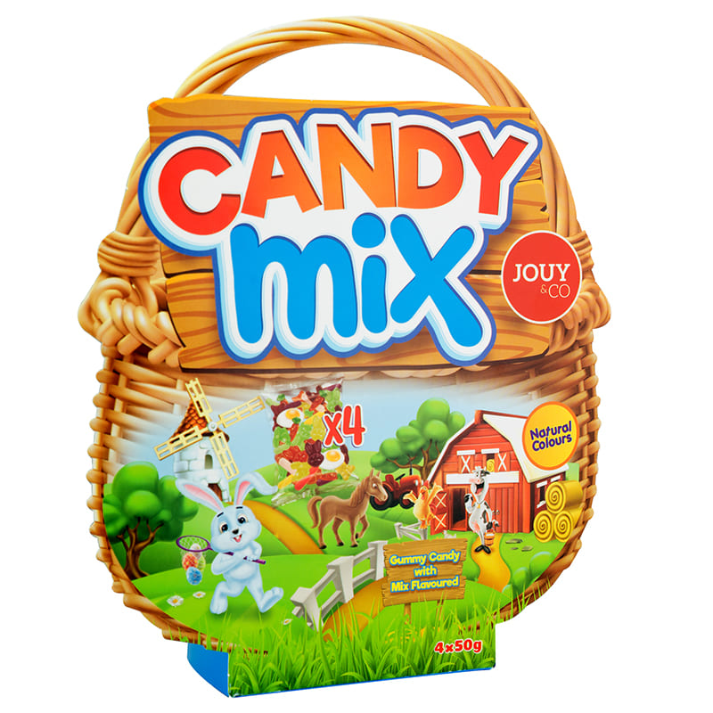 Gomitas Candy Mix 50Gr 4 Unidades