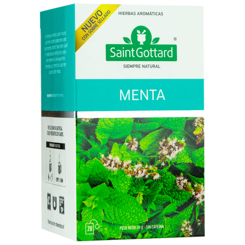 INFUSION SAINT GOTTARD MENTA 30 GR