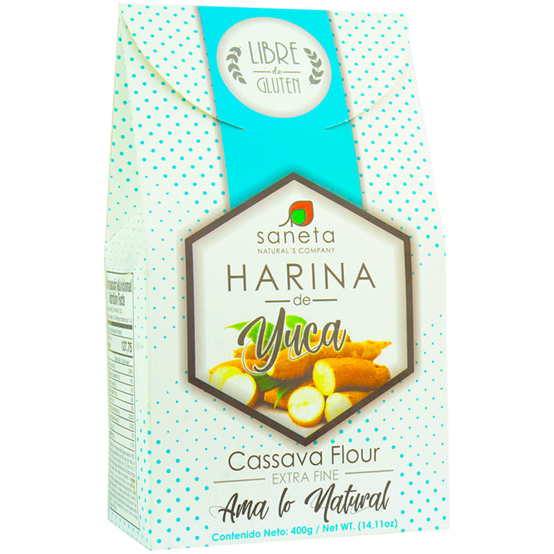 harina de YUCA saneta 350GR