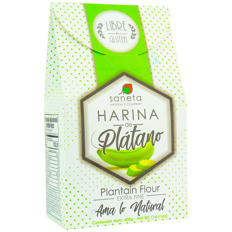 harina de PLATANO saneta 350GR