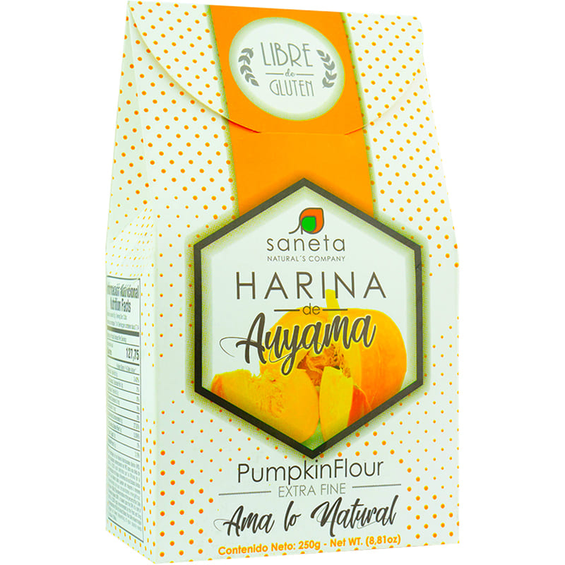 harina de AUYAMA saneta 350GR