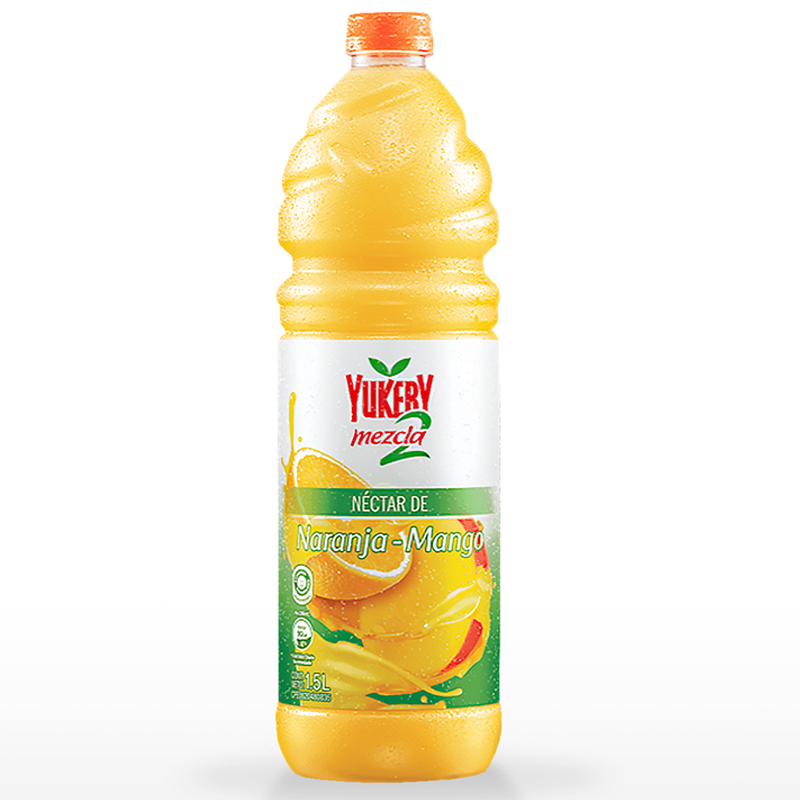 YUKERY MEZCLA NARANJA MANGO 1.5 L