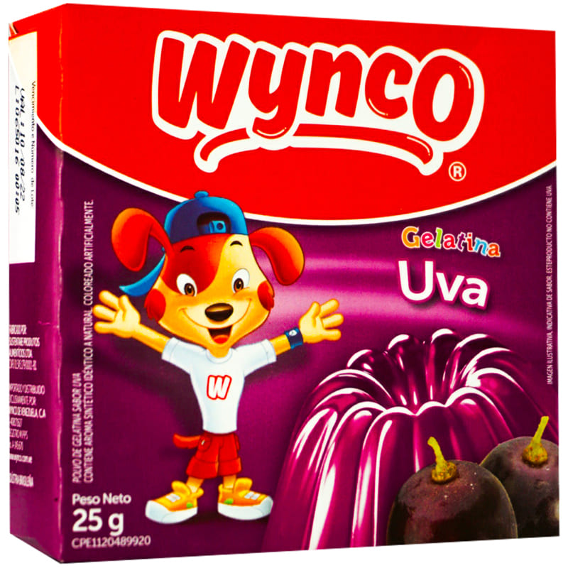 GELATINA WYNCO UVA 25GR